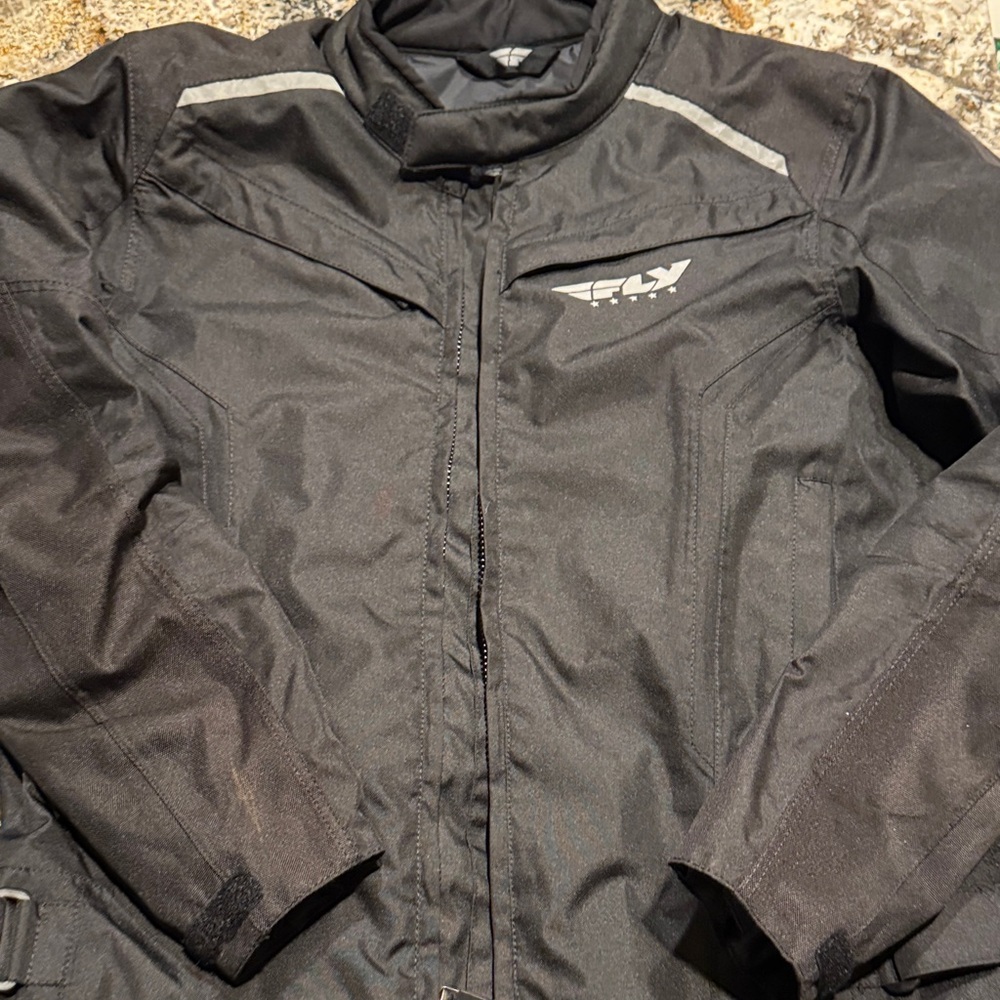 Fly Racing Men's Black Performance Jacket - image 1